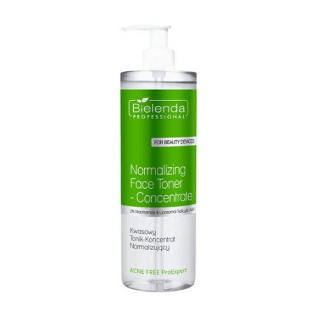 Тоник-концентрат для лица Bielenda Professional Acne Free Pro Expert Normalizing Face Toner-Concentrate 500 мл