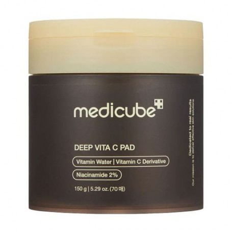 Осветляющие пэды для лица Medicube Deep Vita C Pad, 70 шт