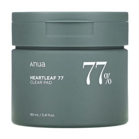 Тонер-пады для лица Anua Heartleaf 77% Clear Pad, 160 мл, 70 шт