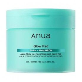 Увлажняющие пэды для лица Anua PDRN 100 Hyaluronic Acid Glow Pad, 180 мл