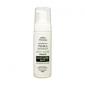 Пенка для умывания Triuga Anti-Acne Neem Аюрведическая для проблемной кожи, 200 мл