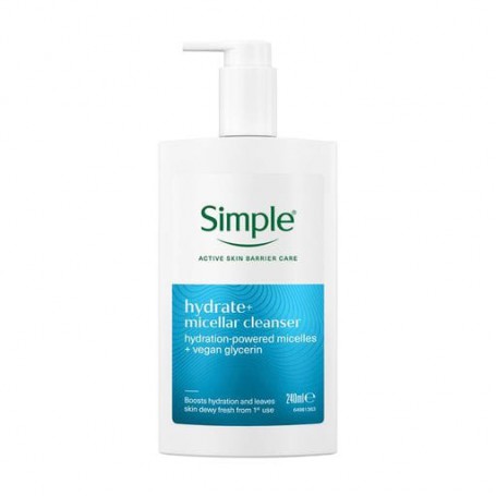 Мицеллярное средство для умывания Simple Active Skin Barrier Care, 240 мл