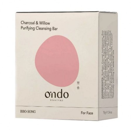 Мыло для лица и тела Ondo Beauty 36.5 Charcoal &amp Willow Purifying Cleansing Bar, 70 г