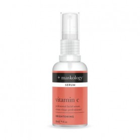 Осветляющая сыворотка для лица Hive +Maskology Vitamin C Brightening Professional Facial Serum с витамином С, 30 мл