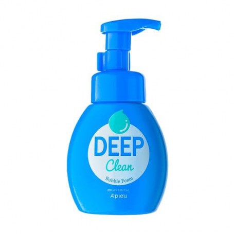 Пенка для умывания и снятия макияжа A&39pieu Deep Clean Bubble Foam, 200 мл