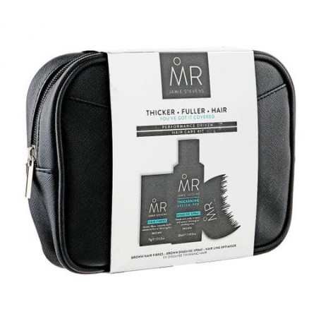 Набор для волос Mr. Jamie Stevens Hair Care Kit (кератиновые волокна, 15 г + маскировочный спрей, 50 мл + расческа, 1 шт)