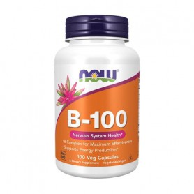 Комплекс B-100 NOW foods B-100, 100 капсул