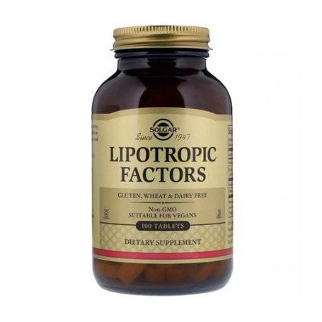 Липотропный фактор Solgar Lipotropic Factors, 100 таблеток