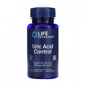 Комплекс контроль мочевой кислоты Life Extension Uric Acid Control, 60 вегетарианских капсул