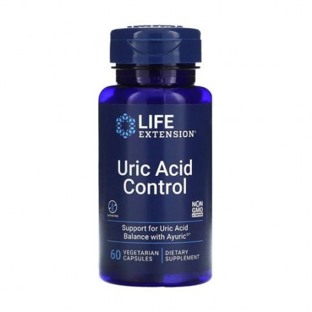 Комплекс контроль мочевой кислоты Life Extension Uric Acid Control, 60 вегетарианских капсул
