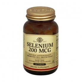 Селен Solgar Selenium 200 мкг, 100 таблеток