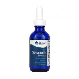 Селен ионный Trace Minerals Ionic Selenium 300 мкг, в каплях, 59 мл