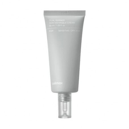 Легкий крем для лица Celimax Dual Barrier Skin Wearable Cream для чувствительной и сухой кожи, 50 мл