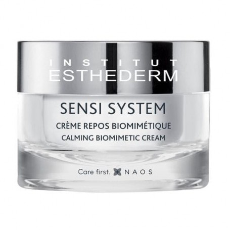 Успокаивающий биомиметический крем для лица и шеи Institut Esthederm Sensi System Calming Biominetic Cream, 50 мл