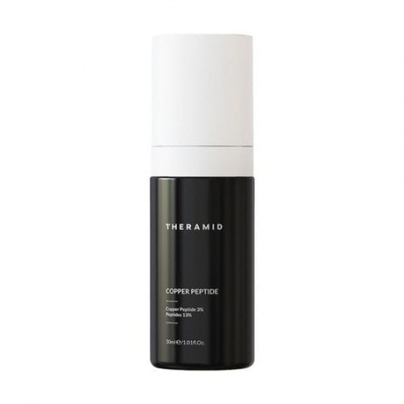 Антивозрастная сыворотка для лица Theramid Copper Peptide с пептидами чистой меди, 30 мл