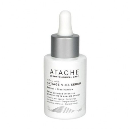 Антивозрастная сыворотка для лица Atache Retinol Vital Age Serum Antiage VB3 с ретинолом и ниацинамидами, 30 мл