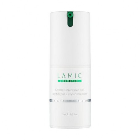 Универсальный крем для кожи вокруг глаз Lamic Cosmetici Crema Universale Con Peptidi Per Il Contorno Occhi с пептидами, 15 мл