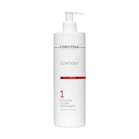 Очищающий гель для лица Christina Comodex Clean&ampClear Cleanser шаг 1, 500 мл