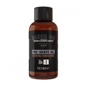 Мужское масло перед бритьем Razor MD Pre Shave Oil Essential Сандаловое дерево, 56 г