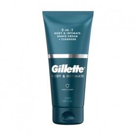 Крем для бритья и очистка кожи тела и интимной зоны Gillette Body &amp Intimate 2 в 1, 177 мл