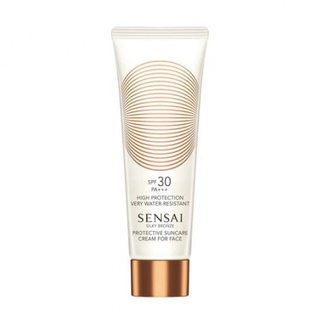 Солнцезащитный крем для лица Sensai Silky Bronze Protective Suncare Cream For Face SPF 30 PA+++, 50 мл