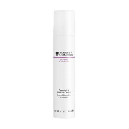 Регулирующий крем для лица Janssen Cosmetics Regulating Retinol Cream для жирной кожи, с ретинолом, 50 мл