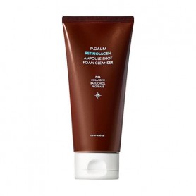 Очищающая пенка для лица P.Calm Retinolagen Ampoule Shot Foam Cleanser, 120 мл