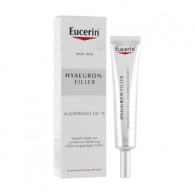 Крем для кожи вокруг глаз Eucerin Hyaluron-Filler Eye + 3x Effect, SPF15, 15 мл
