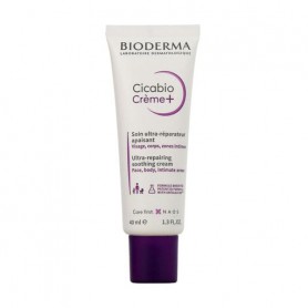 Ультравосстанавливающий успокаивающий крем для лица Bioderma Cicabio Crem+ Ultra-Repairing Soothing Cream, 40 мл