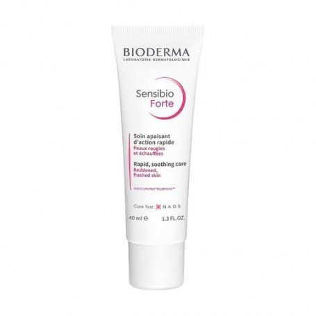 Крем для лица Bioderma Sensibio Forte Reddened Sensitive Skin для чувствительной кожи склонной к покраснениям, 40 мл