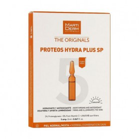 Ампулы для лица MartiDerm The Originals Proteos Hydra Plus SP, 10*2 мл