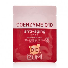Тканевая маска для лица IZUMI Q10 Essence Mask с коэнзимом, 25 мл