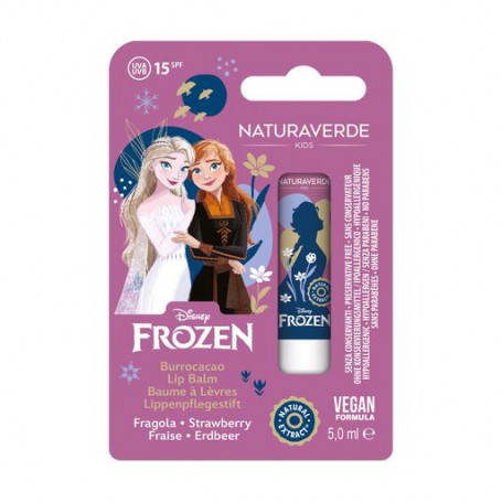 Детский бальзам для губ Naturaverde Kids Disney Frozen Lip Balm, SPF 15, Strawberry, 5 мл