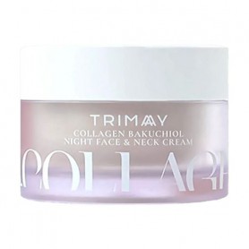 Ночной крем для лица Trimay Collagen Bakuchiol Night Face &amp Neck Cream, 10 мл
