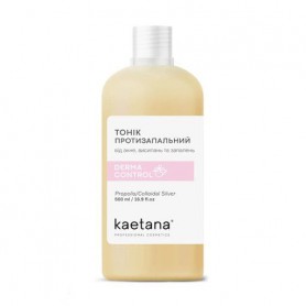 Тоник для лица Kaetana Derma Control от акне, высыпаний и воспалений, для проблемной кожи, 200 мл
