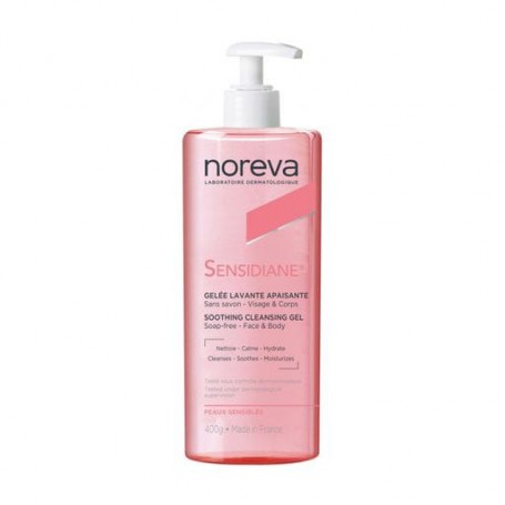 Смягчающий очищающий гель для лица и тела Noreva Sensidiane Soothing Cleansing Gel, 200 мл