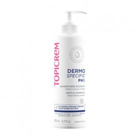 Шампунь Topicrem  PH5 Gentle Shampoo с экстрактом хлопка, для всех типов волос, 500 мл