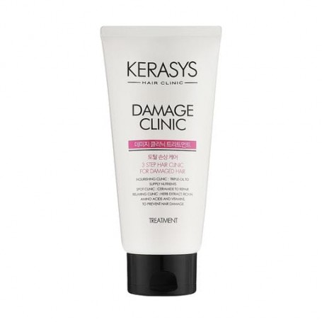 Маска Kerasys Hair Clinic Damage Clinic Treatment для поврежденных волос, 300 мл