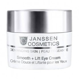 Разглаживающий крем-лифтинг для кожи вокруг глаз Janssen Cosmetics Demanding Skin Smooth + Lift Eye Cream, 15 мл