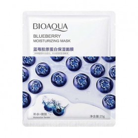 Тканевая маска для лица Bioaqua Blueberry Moisturizing Mask с черникой, 25 г