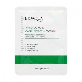 Тканевая маска для лица Bioaqua Salicylic Acid Acne Removal Face Mask с салициловой кислотой, 25 г