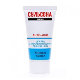 Маска Сульсена анти-акне, уход за проблемной кожей лица и тела, 10 мл