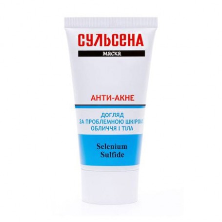 Маска Сульсена анти-акне, уход за проблемной кожей лица и тела, 10 мл