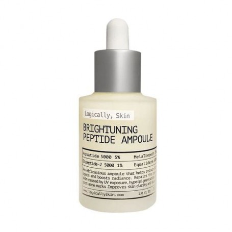 Пептидная ампула для лица Logically, Skin Brightuning Peptide Ampoule для сияния кожи, 30 мл