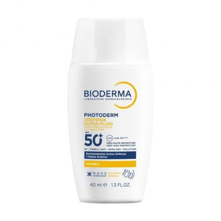 Солнцезащитный флюид для лица Bioderma Photoderm XDefense Ultra-Fluid SPF 50+ Invisible, 40 мл