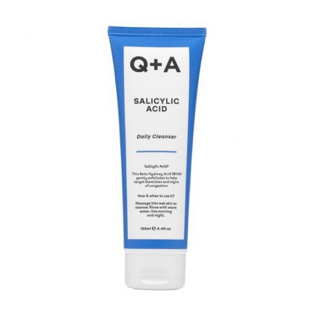 Очищуючий засіб для обличчя Q+A з саліциловою кислотою, 125 г
