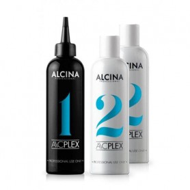 Набор для защиты и восстановления волос Alcina A\C Plex Step 1+2 (шаг 1, 200 мл + шаг 2, 2*200 мл)