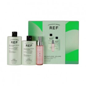 Подарочный набор для объема волос REF Gift Box Weightless Volume (шампунь, 285 мл + кондиционер, 245 мл + эликсир, 80 мл)