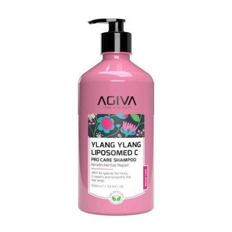 Шампунь Agiva Ylang Ylang Liposomed C Pro Care Shampoo Интенсивное восстановление, для поврежденных волос, 500 мл