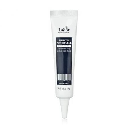 Сыворотка с кератином для секущихся кончиков La&39dor Keratin Power Glue, 4*15 мл